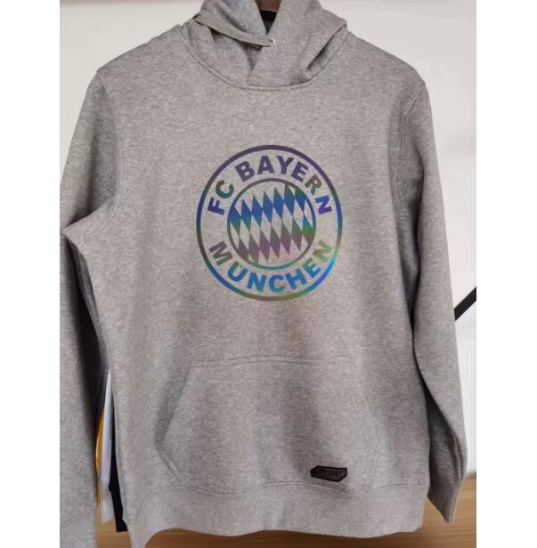 Bayern Munich Grey Hoody Sweater Top 2020/21